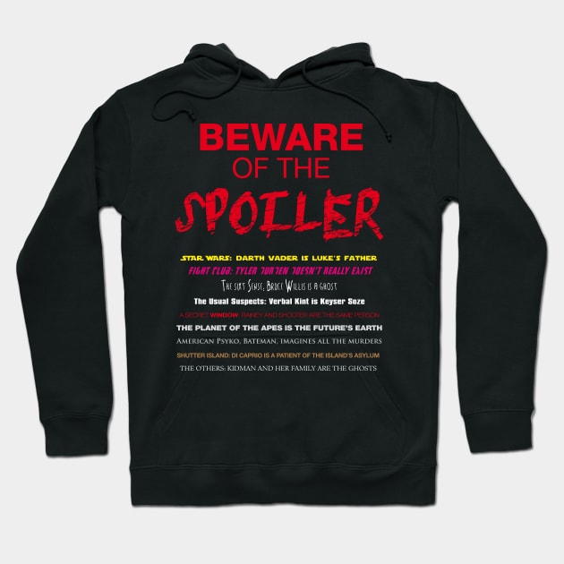 the spoiler Hoodie by RedSheep